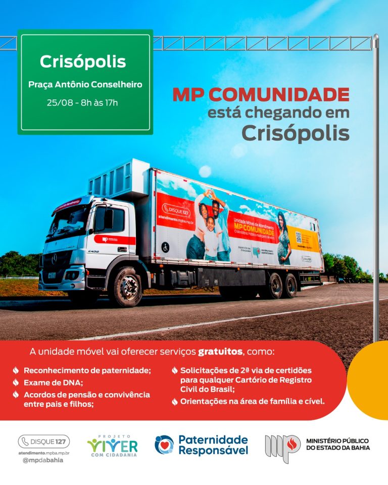 MP COMUNIDADE CHEGANDO EM CRISÓPOLIS-BA!